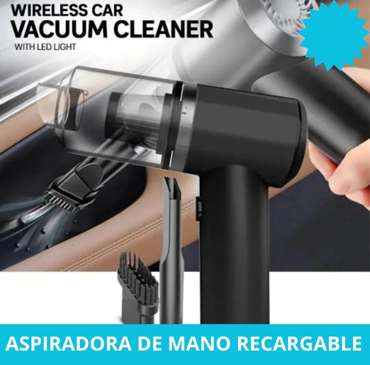 Aspiradora de Mano Recargable Para Auto